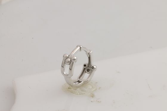 Серебряные серьги без камней