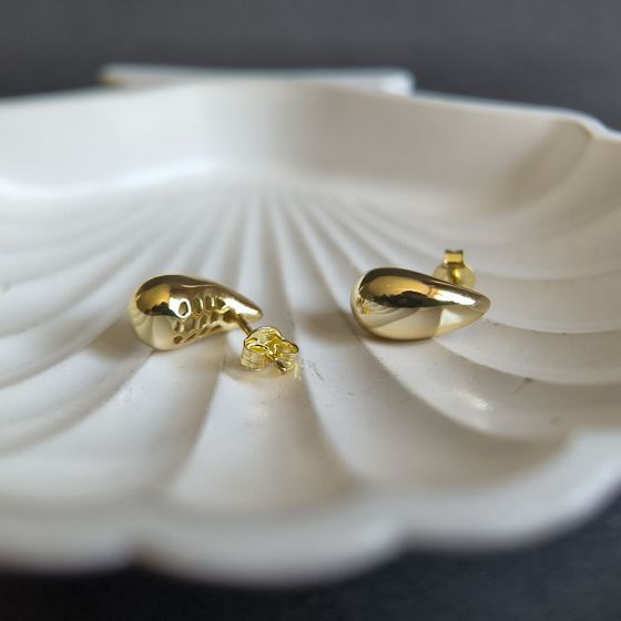 Серебряные серьги без камней