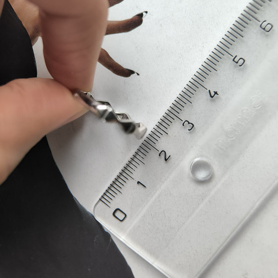 Серебряное кольцо без камней