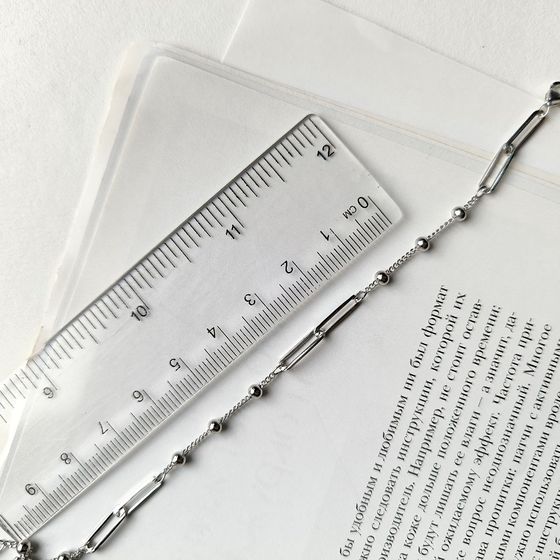 Серебряный браслет без камней