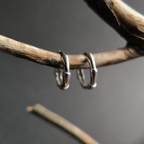 Серебряные серьги без камней