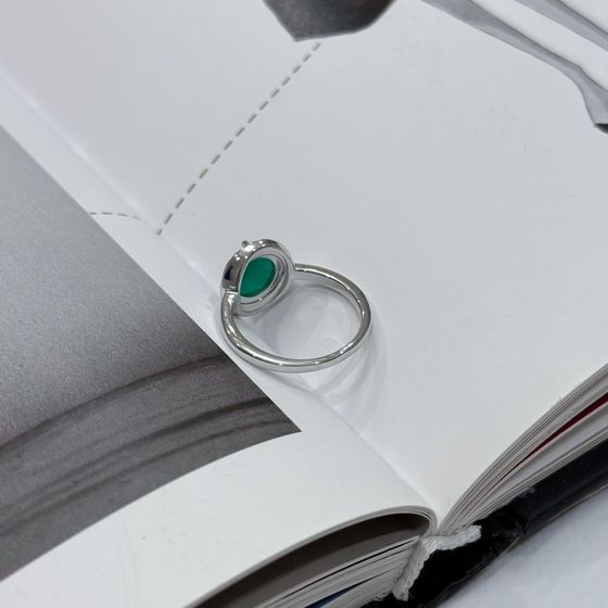 Серебряное кольцо с агатом 1.8ct