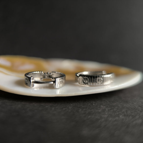 Серебряные серьги без камней