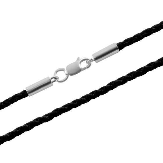 Silver cord with