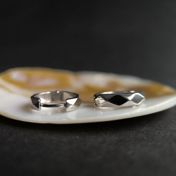 Серебряные серьги без камней