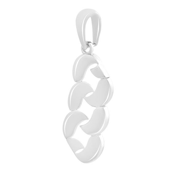 Серебряная подвеска без камней