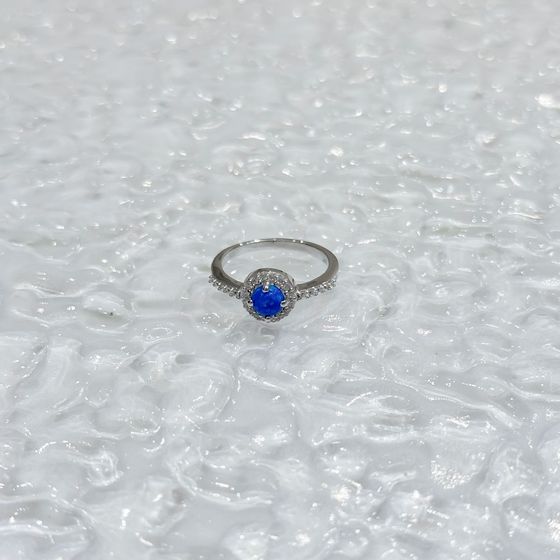 Серебряное кольцо с опалом 0.573ct