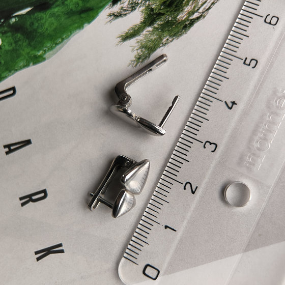 Серебряные серьги без камней