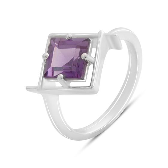 Серебряное кольцо с александритом 2.25ct