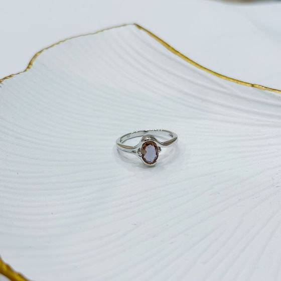Серебряное кольцо с султанитом 1.167ct