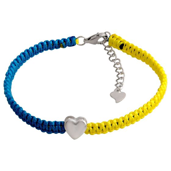 Silver bracelet without stones
