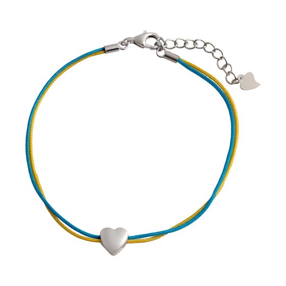 Silver bracelet without stones