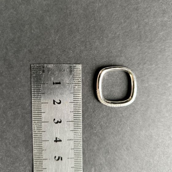 Silver Ring with Fianites
