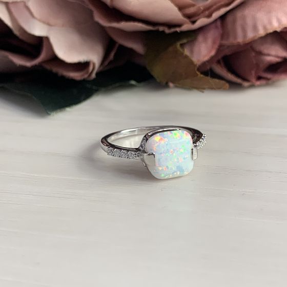 Серебряное кольцо с опалом 1.553ct