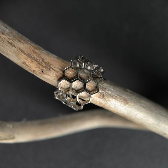 Серебряное кольцо без камней