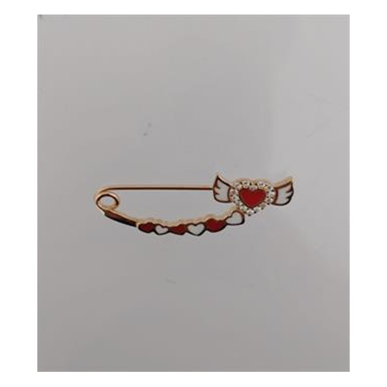 Sterling silver pendant with 0.14ct fianites, semallu