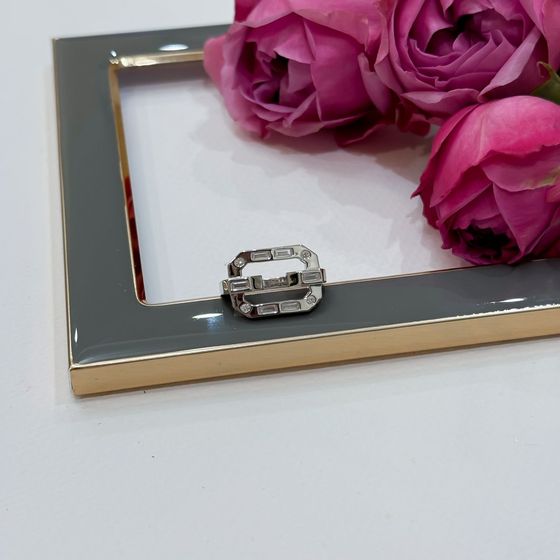 Silver Ring with Fianites