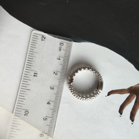 Серебряное кольцо без камней