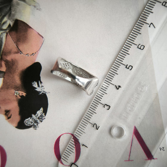 Серебряное кольцо с фианитами 0.36ct