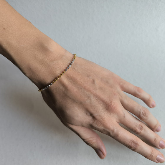 Серебряный браслет без камней