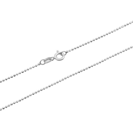 Silver chain without stones