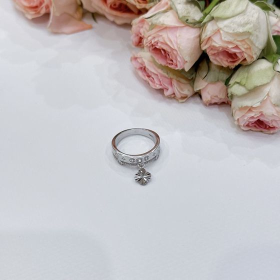 Silver Ring with Fianites
