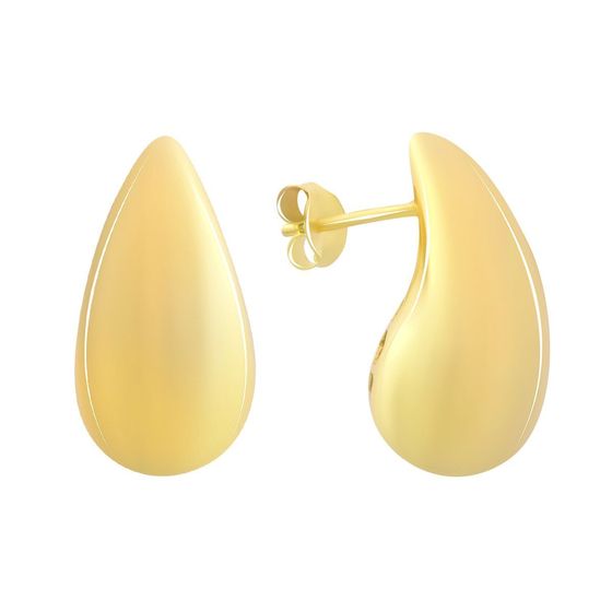 Silver earrings without stones