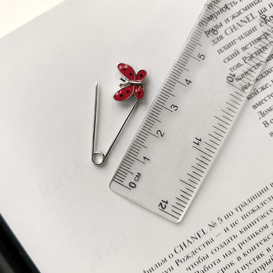 Серебряная подвеска с емаллю