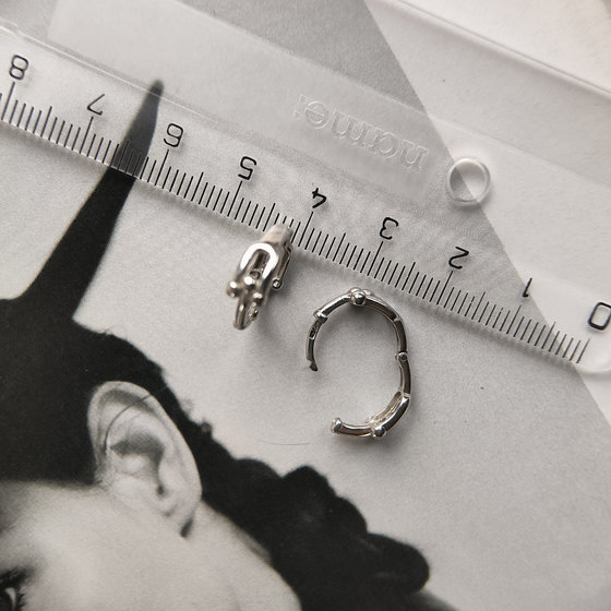 Серебряные серьги без камней