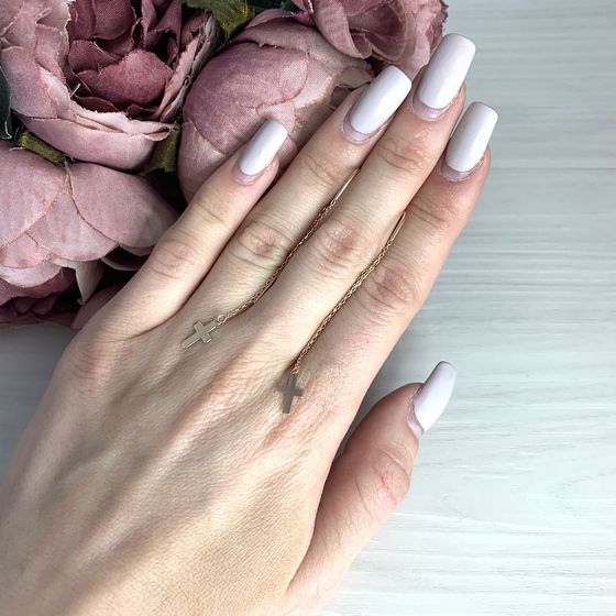 Золотые серьги без камней