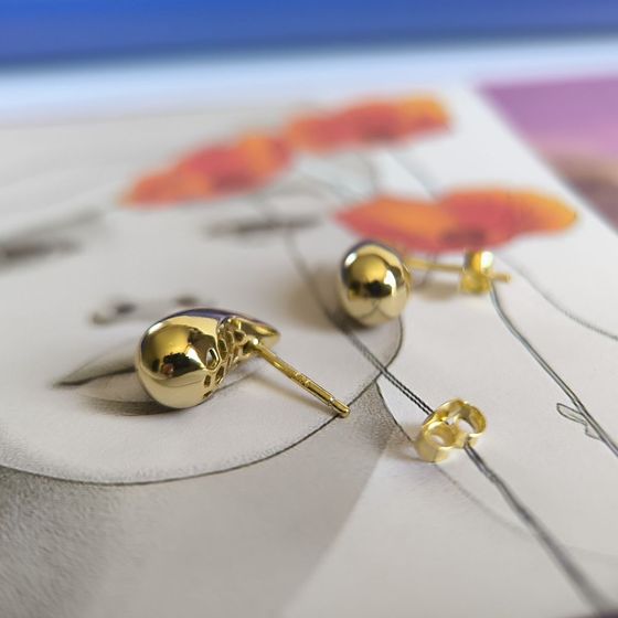 Серебряные серьги без камней