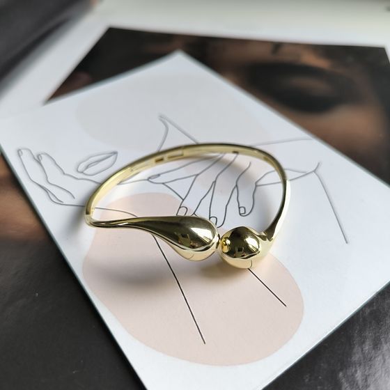 Серебряный браслет без камней