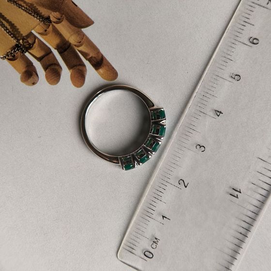 Серебряное кольцо с агатом 1.1ct