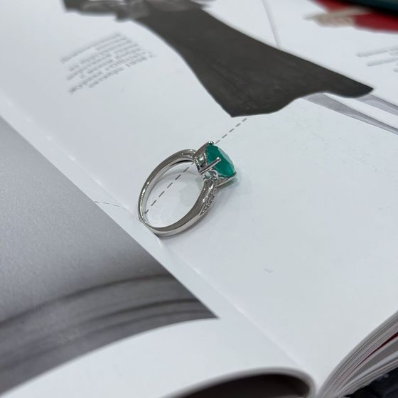 Серебряное кольцо с агатом 2.323ct