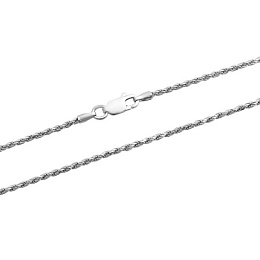 Серебряная цепочка без камней