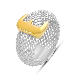 Серебряное кольцо без камней