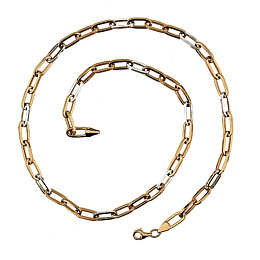 Золотое колье без камней