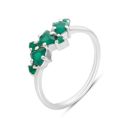 Серебряное кольцо с агатом 0.712ct