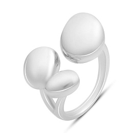 Серебряное кольцо без камней