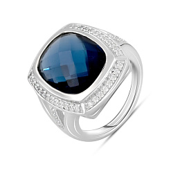 Серебряное кольцо с танзанитом nano 8.794ct
