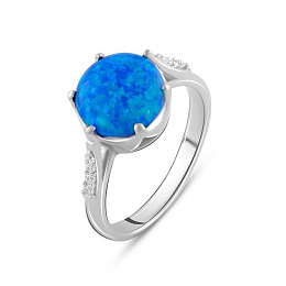Серебряное кольцо с опалом 1.722ct