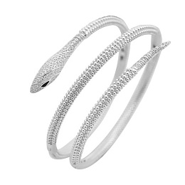 Silver bracelet with phianites, semallu