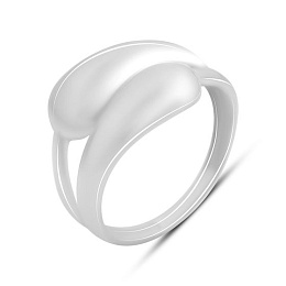 Серебряное кольцо без камней