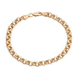 Gold bracelet without stones