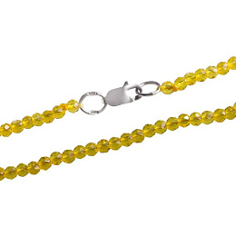 Серебряный браслет с шпинелью