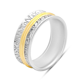 Серебряное кольцо без камней