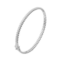 Срібний браслет з фіанітами