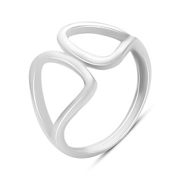 Серебряное кольцо без камней