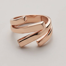 Gold ring without stones