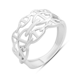 Gold ring without stones